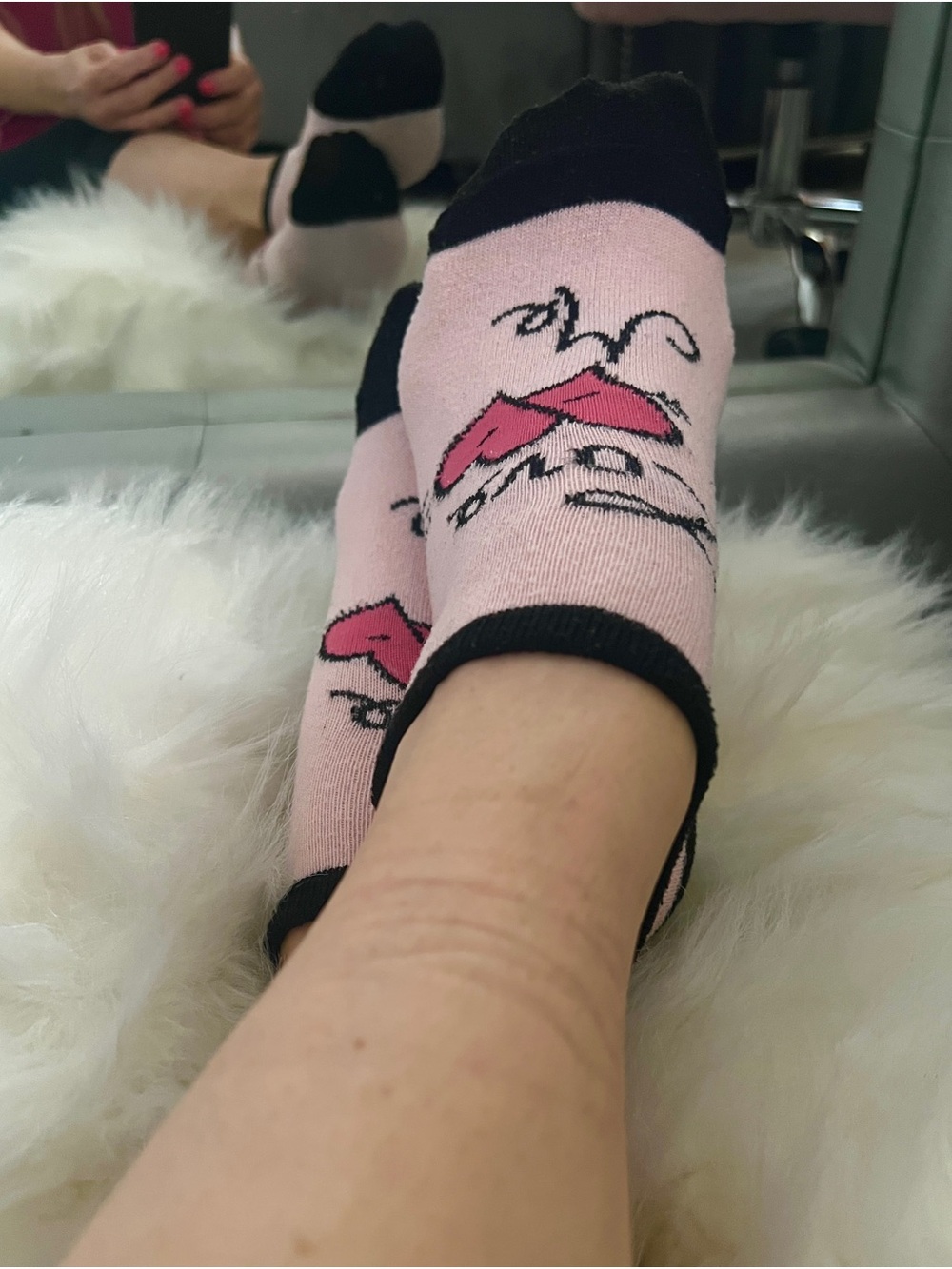 Pink & Black “Love Me” 💕 Well-Loved Personal Pair | One Only